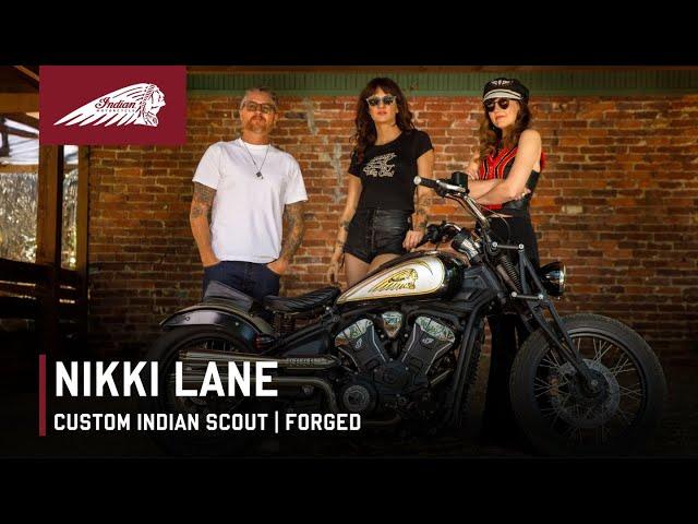 Nikki Lane Meets Her Custom Indian Scout