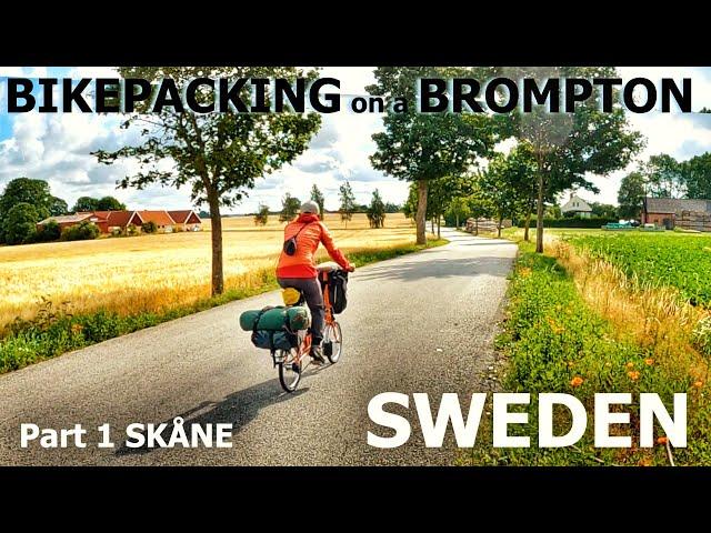 Summer in deep south Sweden, four days of cycling gravel tracks, narrow lanes, wild camping