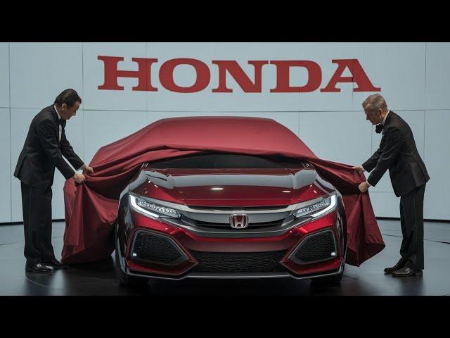 First Look at the 2025 Honda Civic – Bold, Stylish, and Efficient!