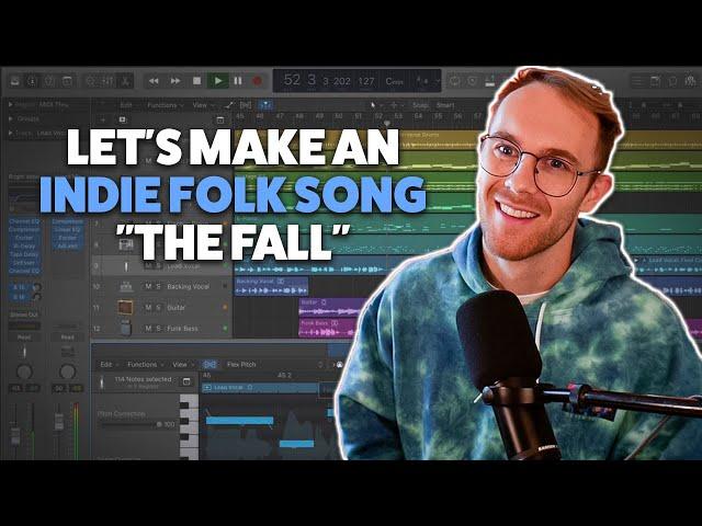 Let's Make a Cozy Indie Folk Song! | "The Fall"