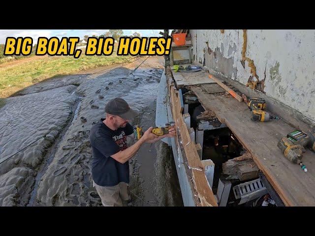 Ep 198 Wooden Boat Restoration - Replacing 80 Year Old Planking