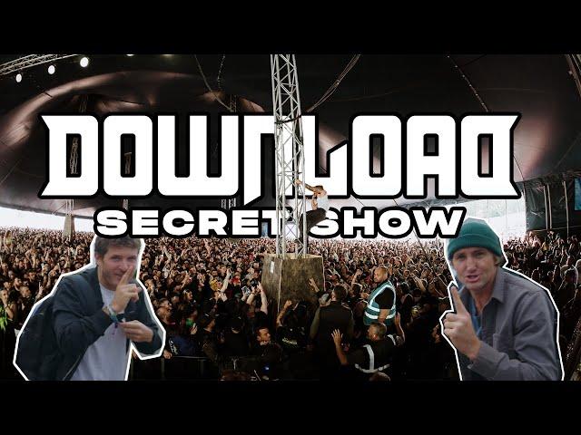 We played a SECRET SHOW at England's biggest heavy festival!