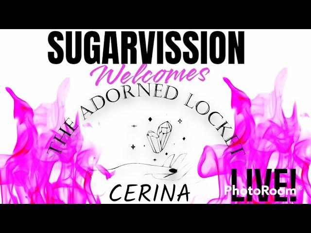 SUGARVISSION Welcomes Cerina of Adorned Locket! Live Selling! Brooches Sterling Artisan Jewels