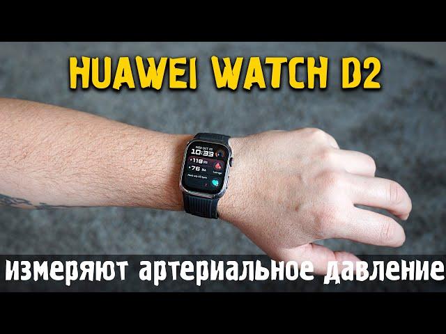 Часы HUAWEI WATCH D2 | Измеряют артериальное давление