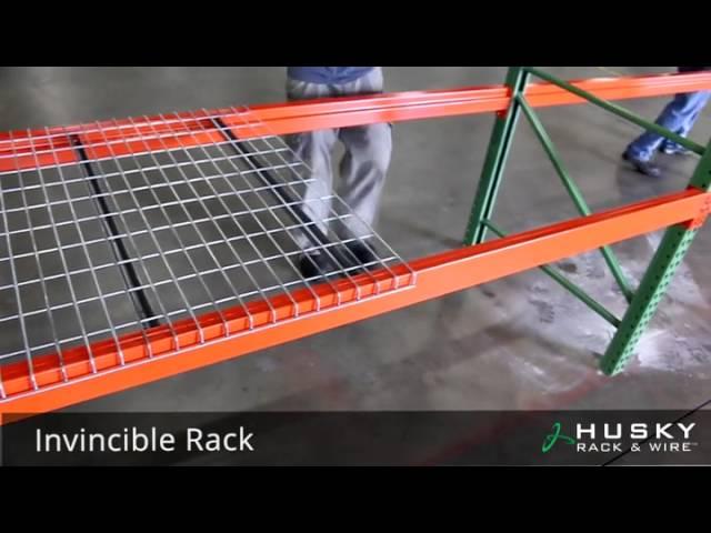 Galvanized wire decking installation video