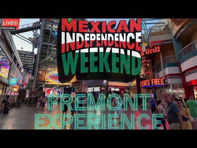 🪩Live in Las Vegas | Fremont Experience Mexican Party