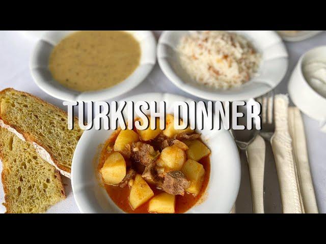 Turkish Dinner Menu 1  Easy And Budget Friendly 