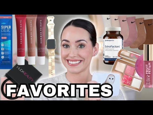 CURRENT FAVORITES! Best supplements for PMS & anxiety, lifestyle & makeup favorites