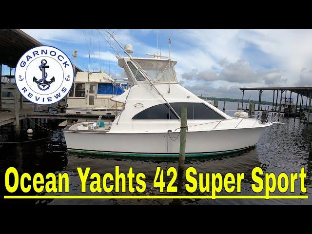 $140,000 - (1993) Ocean Yachts 42 Super Sport Offshore Fishing Boat For Sale