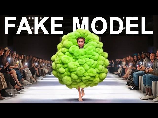 I Became a FAKE Model