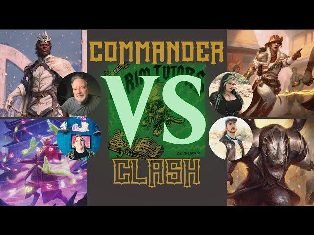 COMMANDER CLASH || VS QUEEN OF CARDBOARD AND SCOTT LARABEE