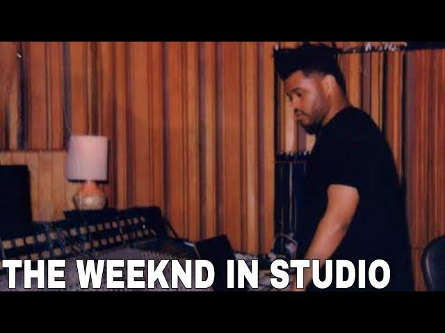 The Weeknd In Studio