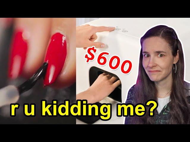 I Bought A Really Expensive Nail Painting Robot 