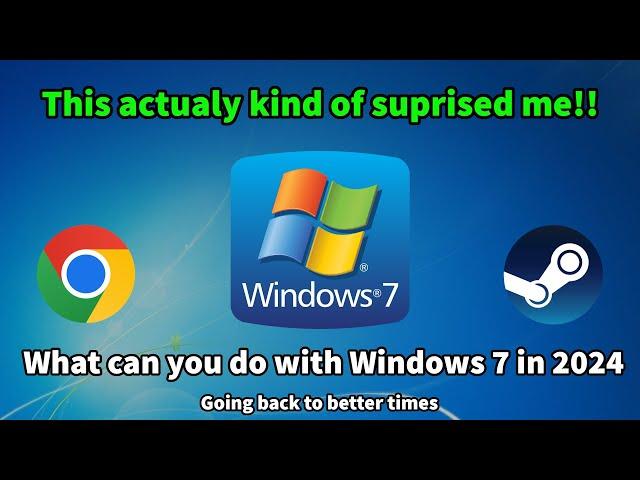 What Can You Still Do With Windows 7 in 2024?