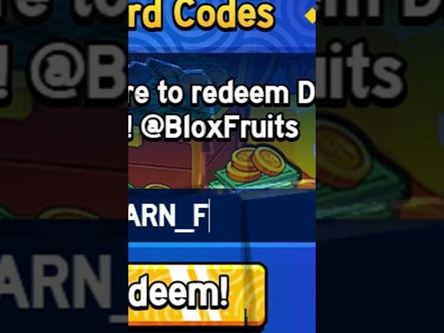 New Blox Fruit 2X EXP Codes 2024.. #bloxfruits #bloxfruit #roblox