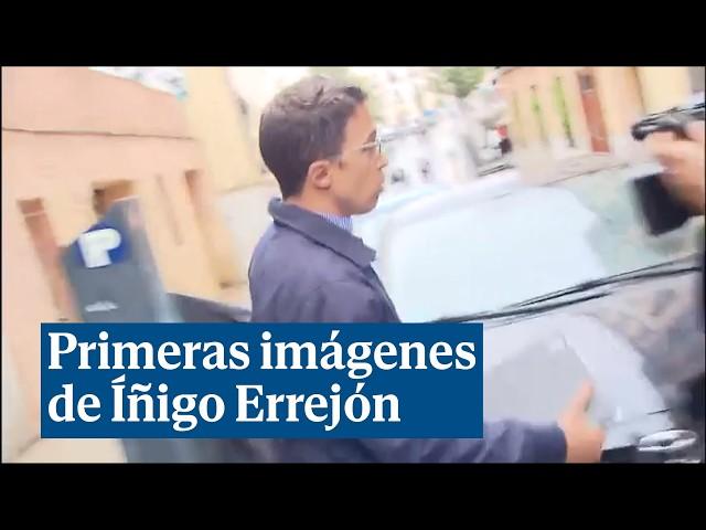 Primeras imágenes de Iñigo Errejón tras su dimisión y la denuncia de Elisa Mouliaá