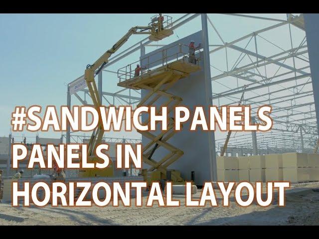 Assembly Manual for Balex Metal sandwich panels in horizontal layout