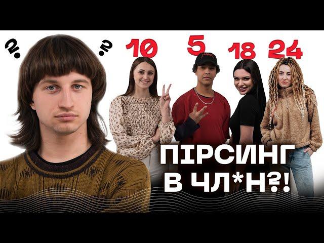 Вгадаєш кількість пірсингу? | Повар Даніл |  ІДЕНТИФІКАЦІЯ #10