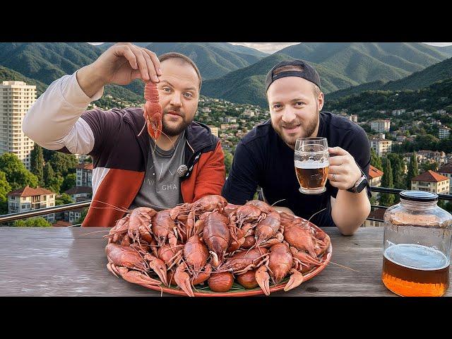 Готовим САМЫХ вкусных раков в казане вместе с Навигатор Туриста. Гости остались в восторге!