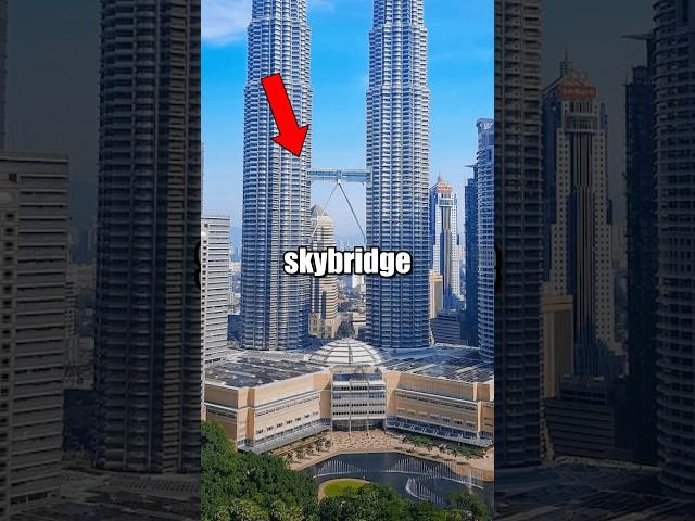 This Skybridge ISN’T CONNECTED  #building #architecture #viral