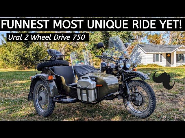 Excellent Ural Two-Wheel Drive Cart - Let's Take It for a Ride - Wahoo!