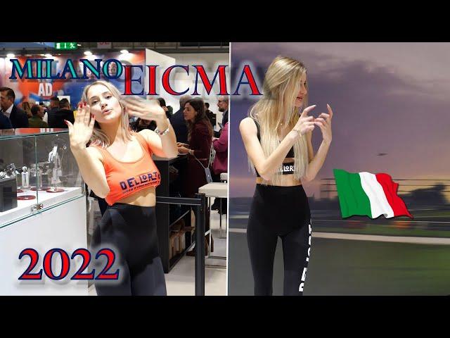 EICMA 2022 4K - Only Promo Girls Completion pt.1 / Milan Italy Motor Show