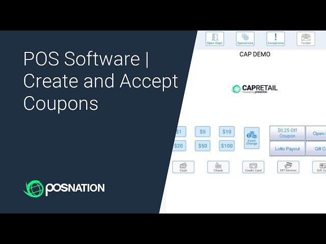 POS Software | Create and Accept Coupons