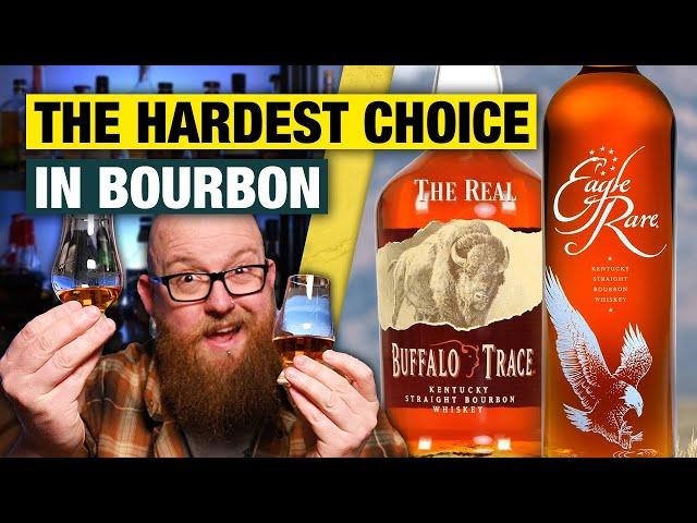 Eagle Rare vs THE REAL Buffalo Trace [Bourbon Taste Test]