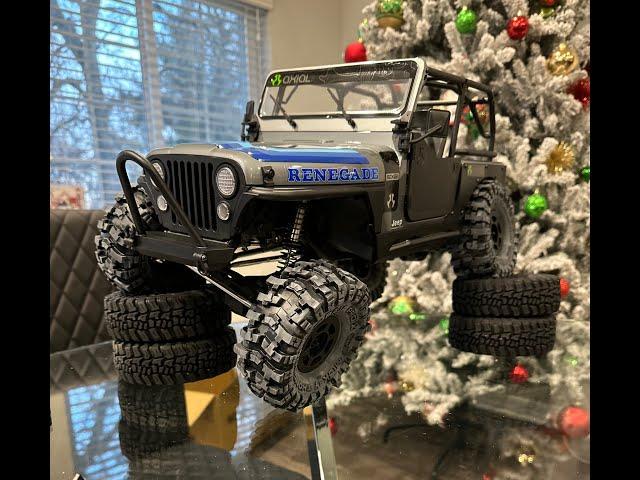 AXIAL SCX10 III JEEP CJ7 FROM WILLIS HOBBIES - UNBOXING REVIEW AND FIRST RUN