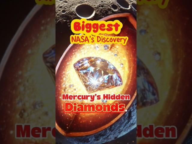 Mercury’s Hidden Diamonds #nasa #marcury #dimond