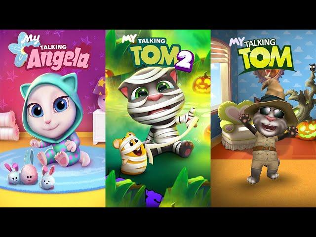 My Talking Tom 2 - My Talking Tom vs My Talking Angela Gameplay 2020