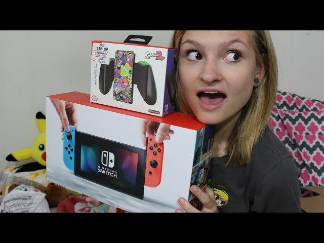 FINALLY. My Nintendo Switch Unboxing | Alyssa Nicole |