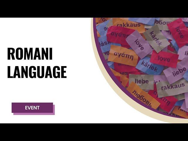 World Day of Romani Language - The language we share