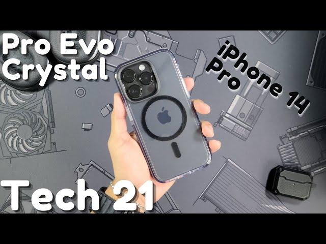 iPhone 14 Pro - Tech 21 Pro Evo Crystal Black Graphite Unboxing & Review