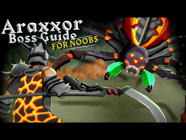 Araxxor Boss Guide for Noobs in Oldschool Runescape