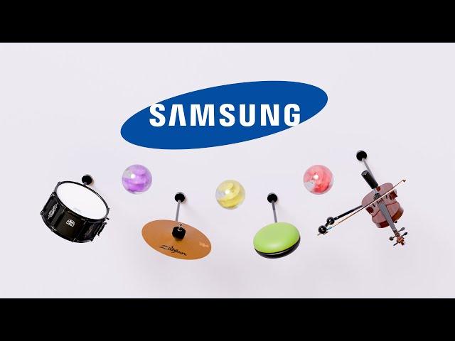 Samsung Ringtone Evolution with Amazing Instruments! Marble Music