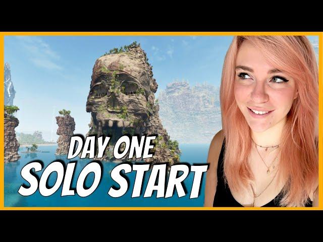 SOLO Start auf dem vollsten ASA Server | Solo Ascended PvP