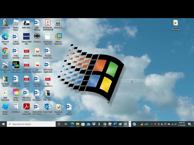 Windows 98 [ 256 Colors Theme ] On Windows 10