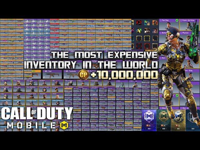 The Most Expensive Account In The World  | COD Mobile