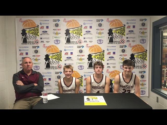 2024 Lighthouse Classic Post Game Interview 11-29-24 Kossuth