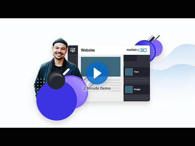 WEBSITES - 2 Minute Demo | Marketing 360