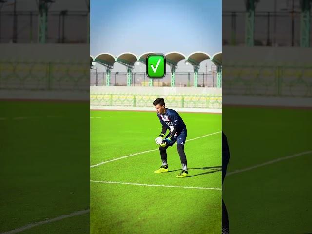 من اكثر الأخطاء التي يرتكبها حارس المرمى  #goalkeeper