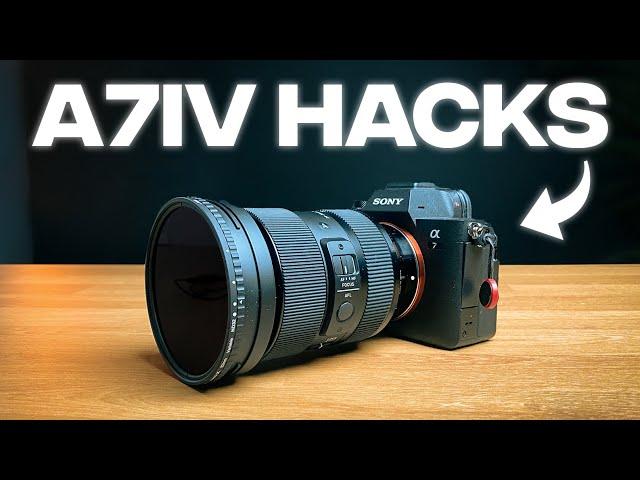 Sony A7IV Hacks You Should Be Using