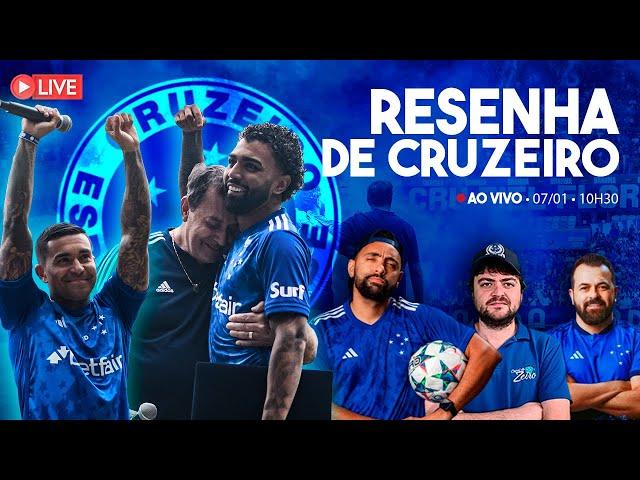 RESENHA DE CRUZEIRO - AO VIVO - PRIMEIRO PROGRAMA DE 2025!