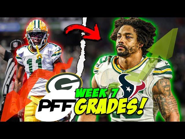 Reacting to Packers PFF Grades vs the Texans Week 7!!!