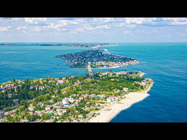 [4K] Zatoka Aerial View. Odesa Oblast. Ukraine