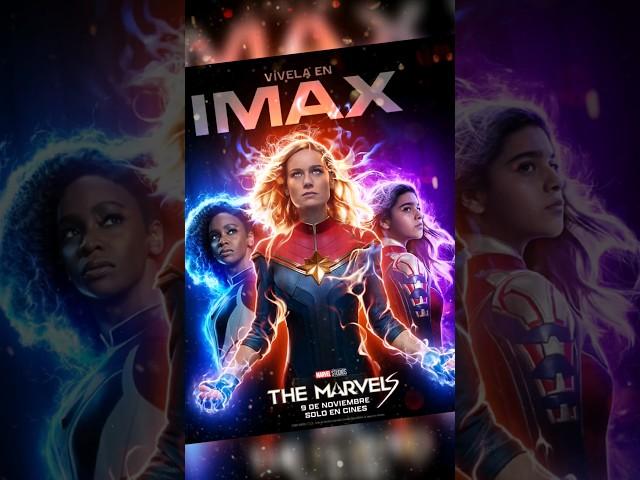 Nuevo póster de IMAX para la película "The Marvels"