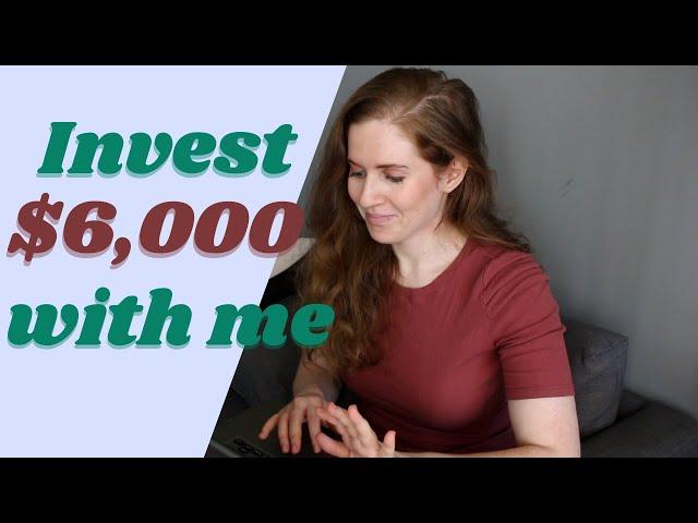 INVEST WITH ME  - Maxing my TFSA 2022