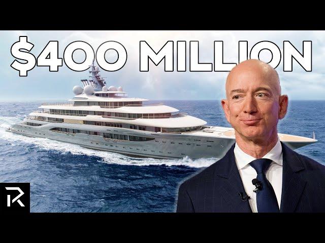 Inside Jeff Bezos’ $400 Million Mega Yacht