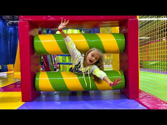 Fun Indoor Play Center for Kids with Yaroslava | New Toddler Video